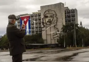 Plaza de la Revolución en Cuba vacía: marcha fue suspendida