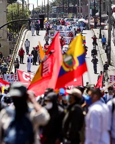 Las protestas llegan a calles de Ecuador