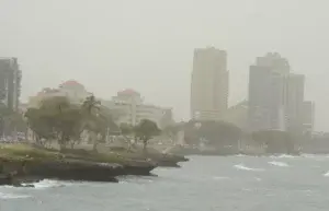 Mientras polvo se aleja, RD estará bajo efectos vaguada