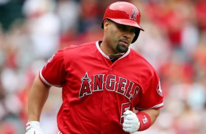 Angelinos despiden a Albert Pujols