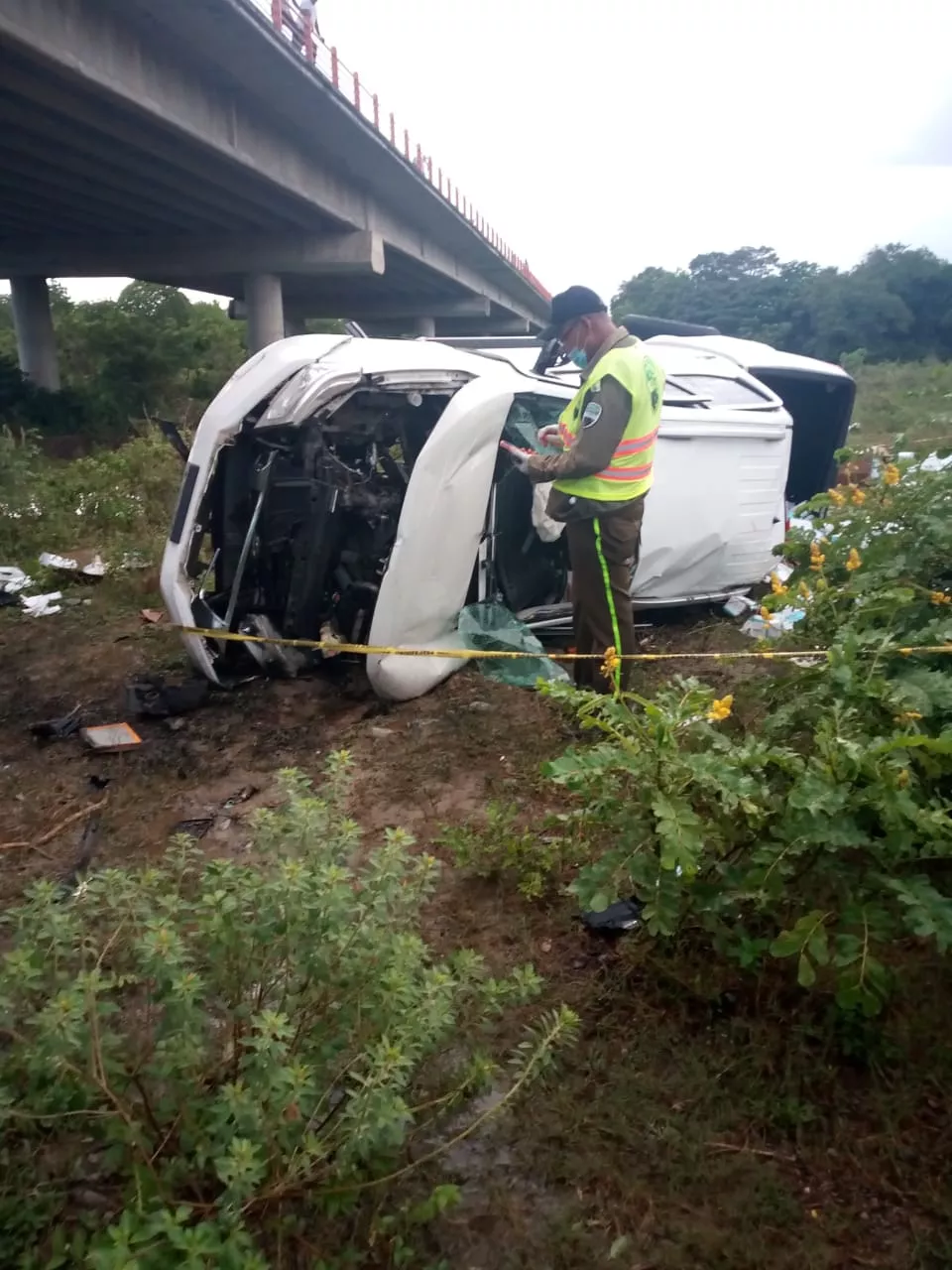 Dos muertos y dos heridos en accidente de tránsito en Circunvalación Cibao-Sur