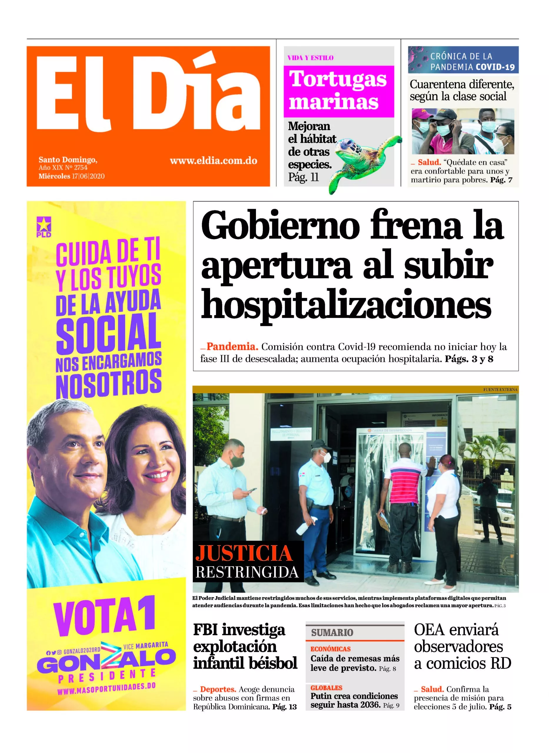 Portada impresa