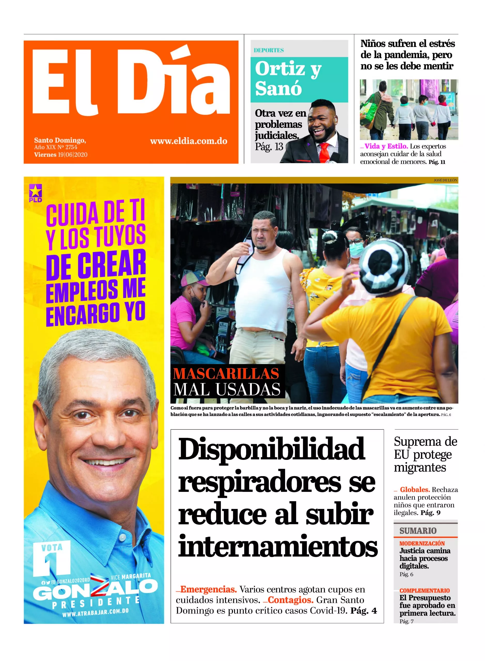 Portada impresa