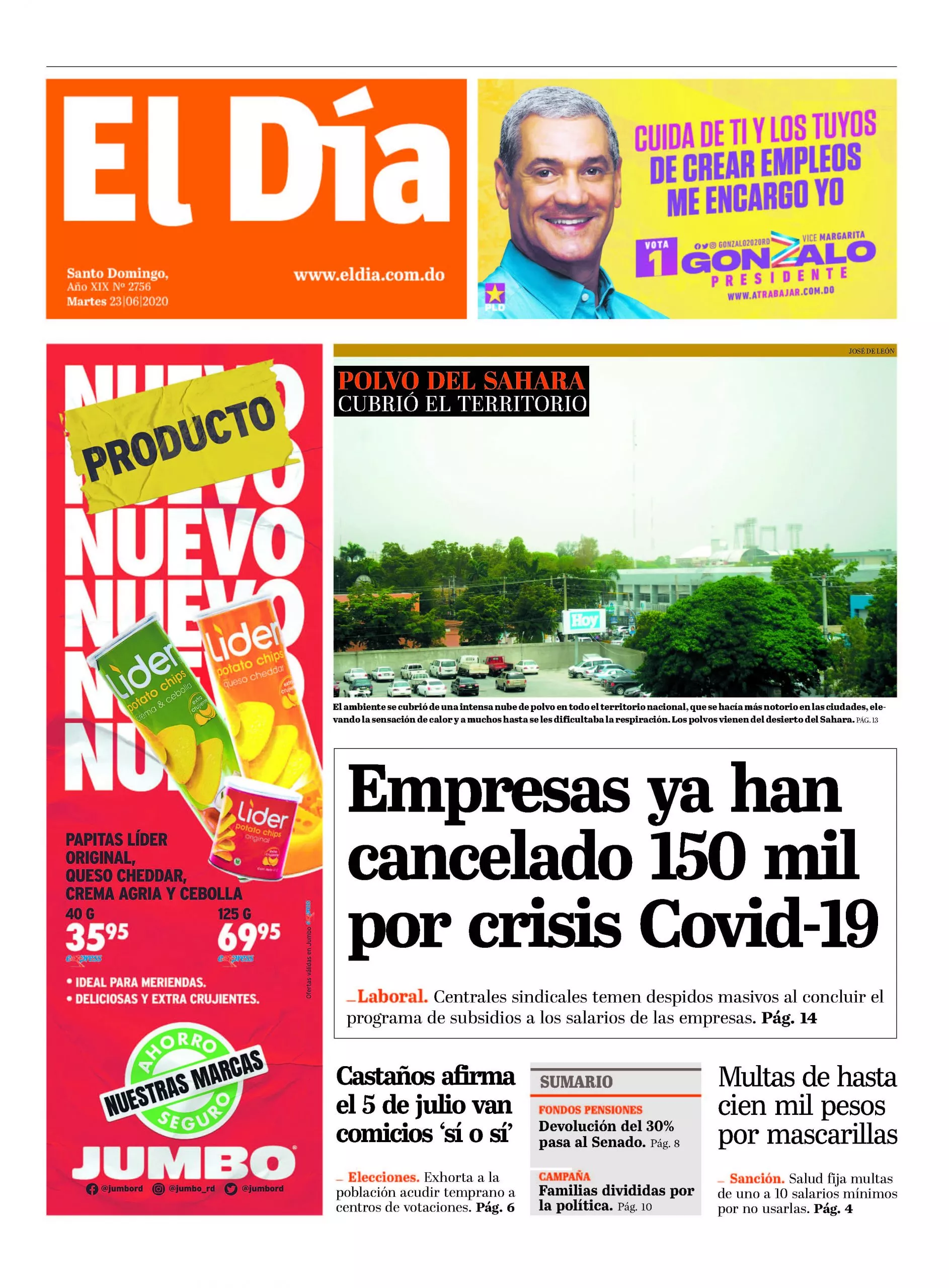 Portada impresa
