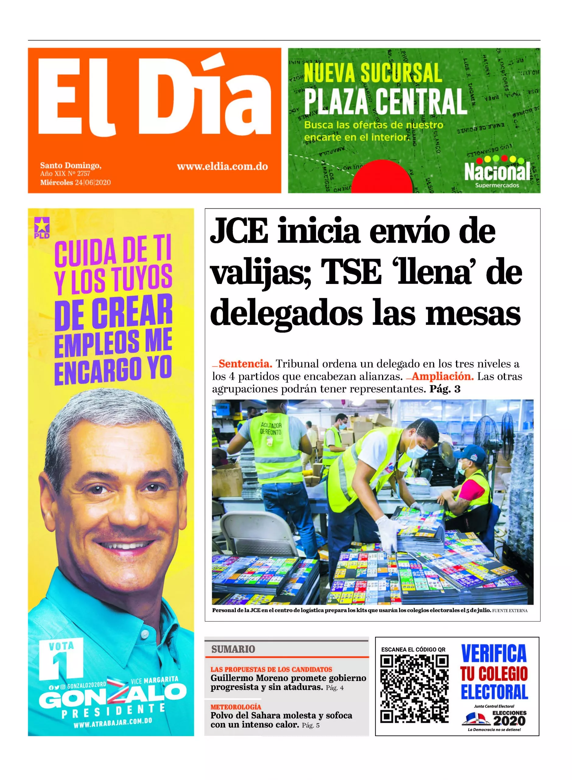 Portada impresa