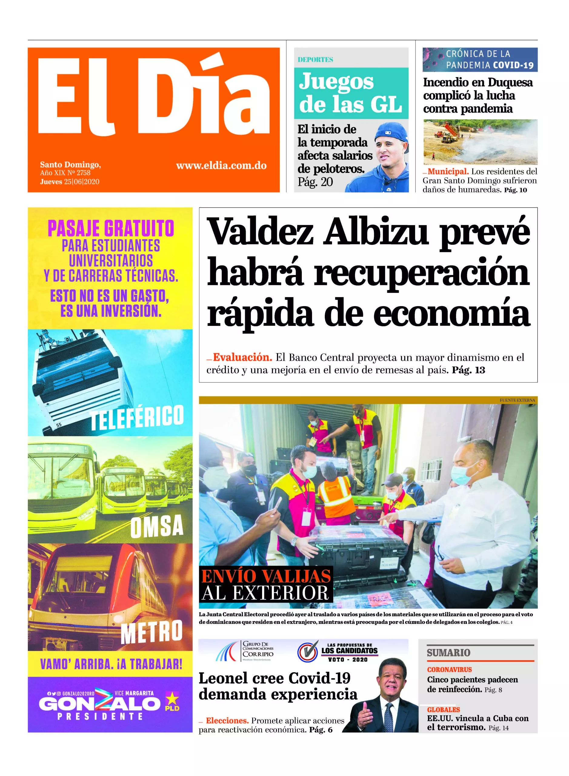 Portada impresa