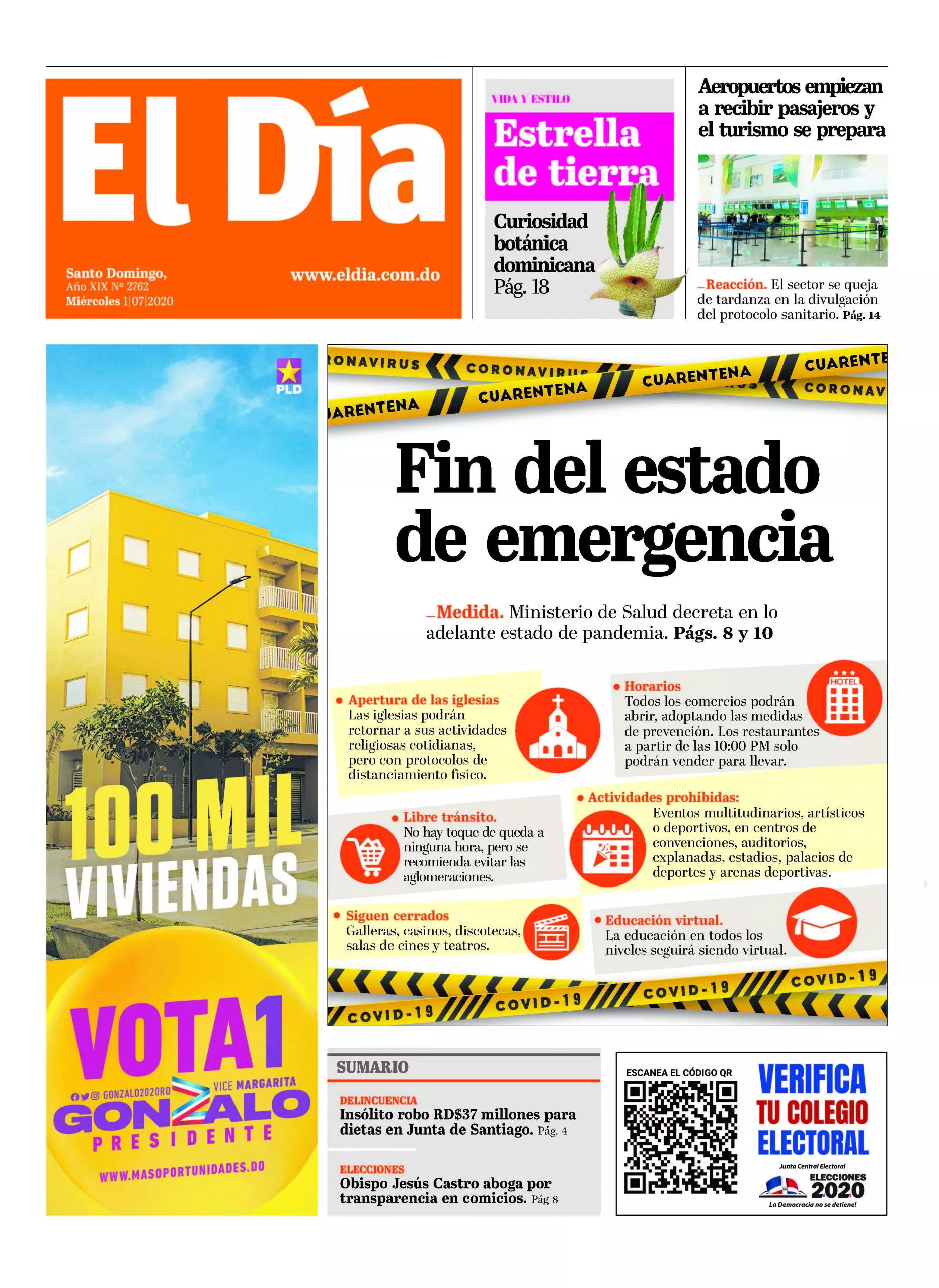 Portada impresa