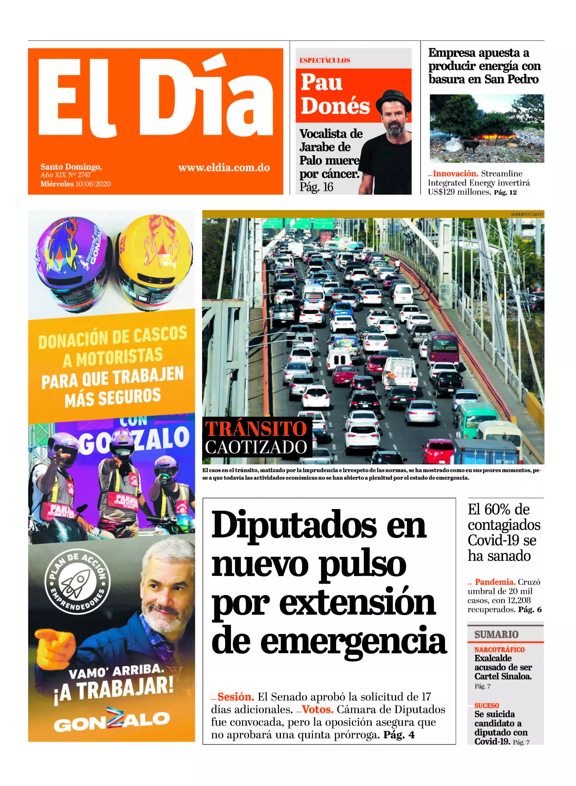 Portada impresa