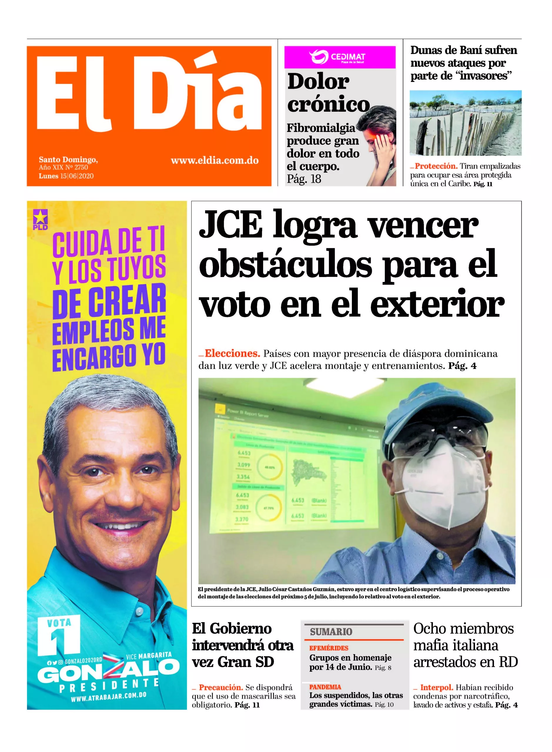 Portada impresa