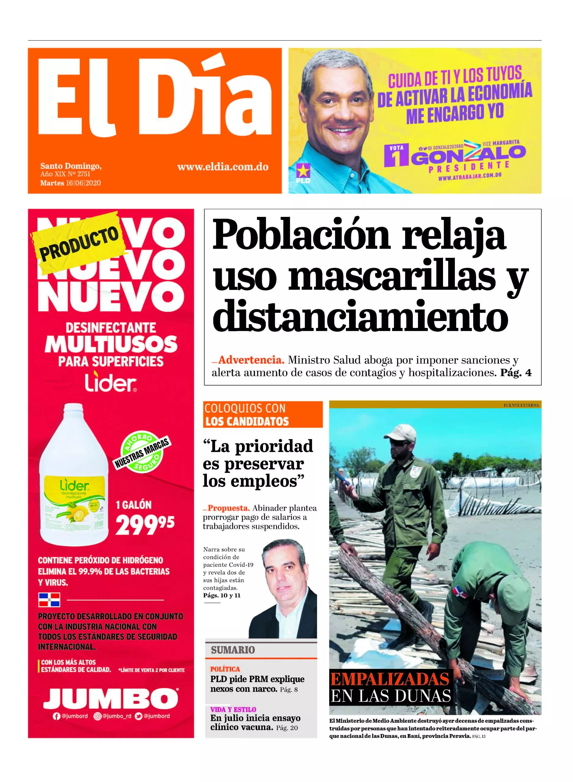 Portada impresa