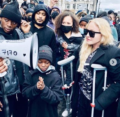 Madonna se une a las protestas contra el racismo