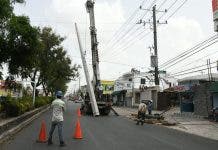 Varios sectores de Santo Domingo Este sin energía eléctrica por avería 