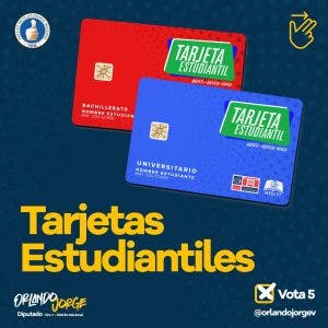 Orlando Jorge Villegas propone creación de tarjetas para beneficiar estudiantes de bachillerato y universidades