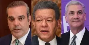 Encuesta GIDL: Abinader 43%, Leonel 29.7% y Gonzalo 23.8%