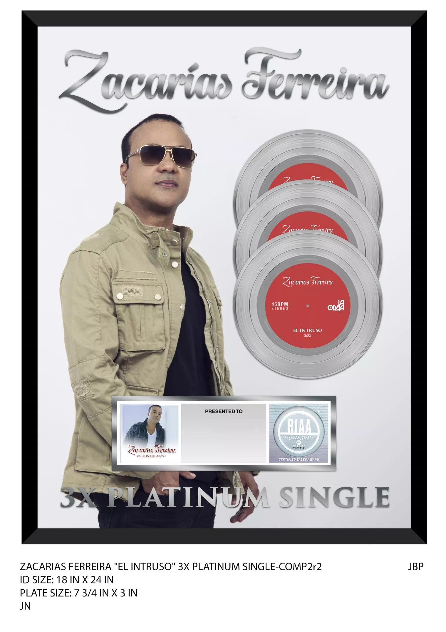 zacarias nuevo triple platino