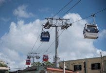 Teleférico de Santo Domingo suspende servicios por tormenta Isaías