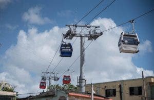 Avería en Teleférico de Santo Domingo deja varados a cientos de usuarios