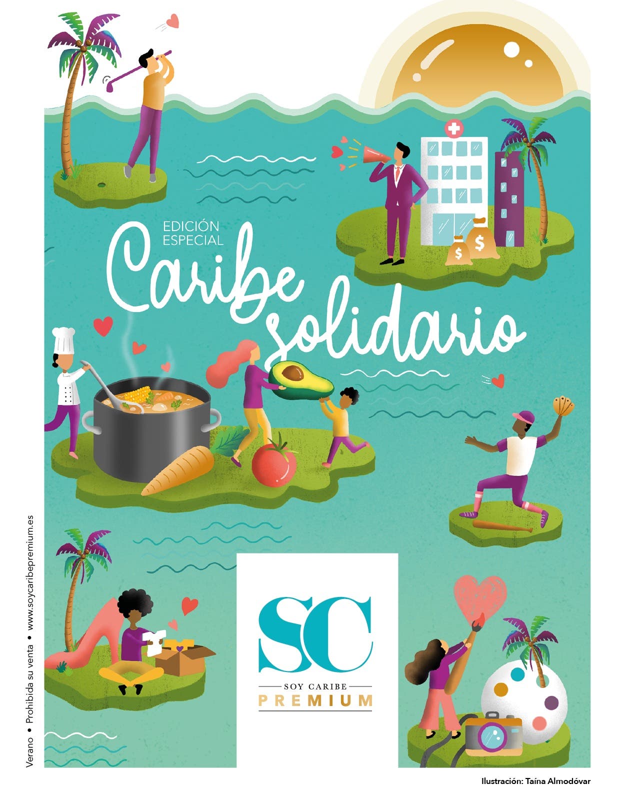 Revista Soy Caribe Premium lanza en Madrid edición especial: Caribe Solidario en tiempos de Covid-19