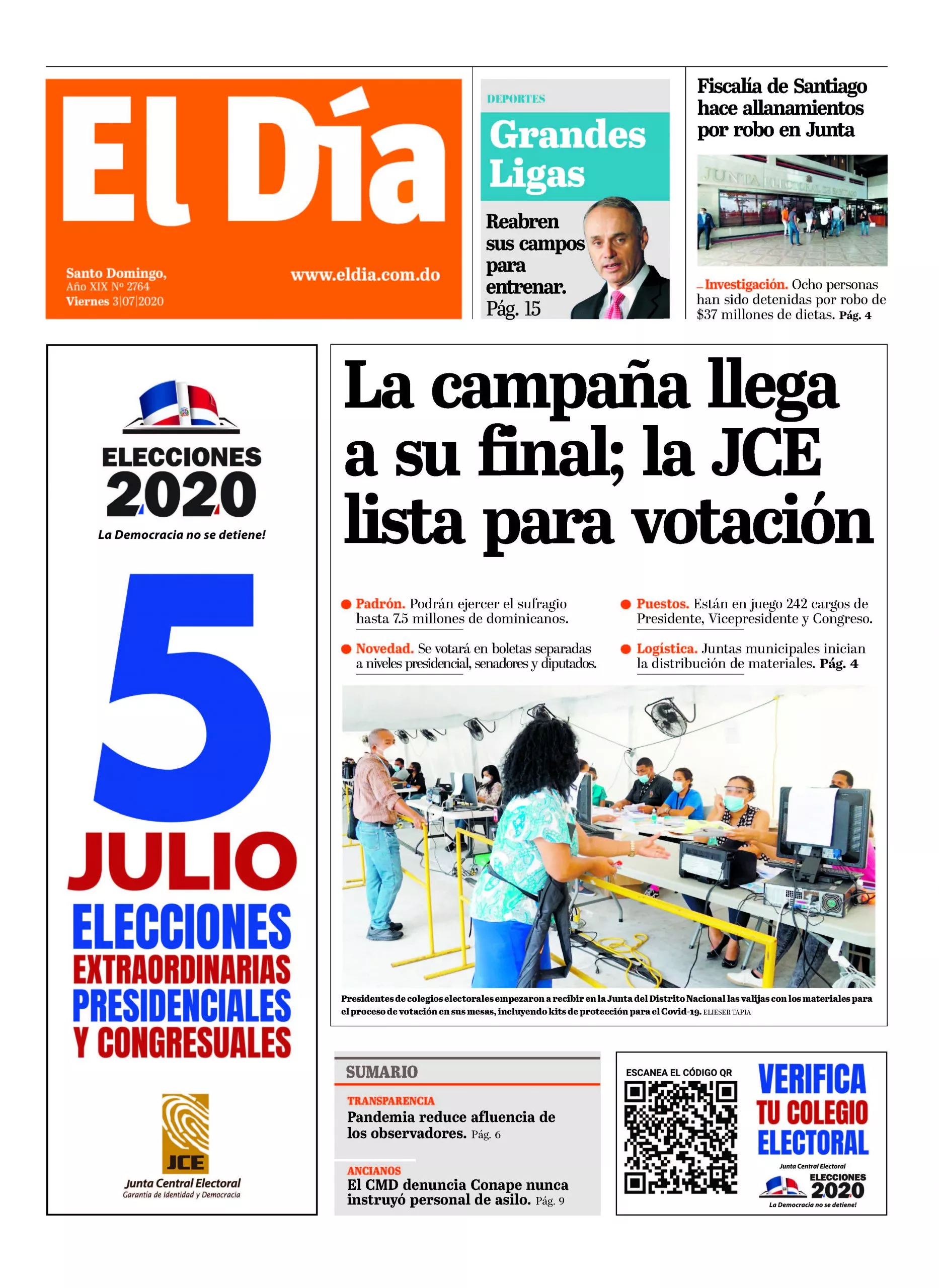 Portada impresa