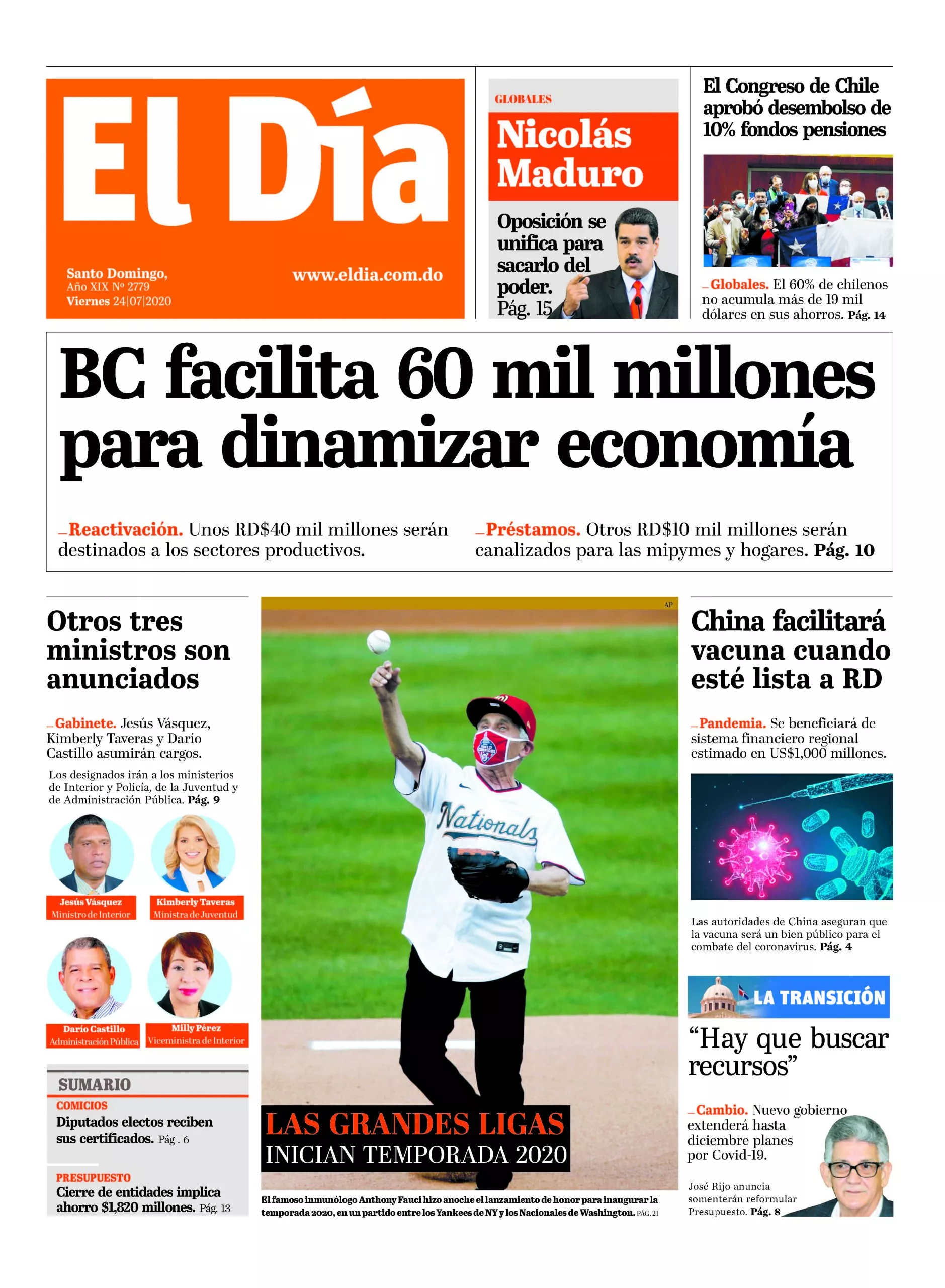 Portada impresa