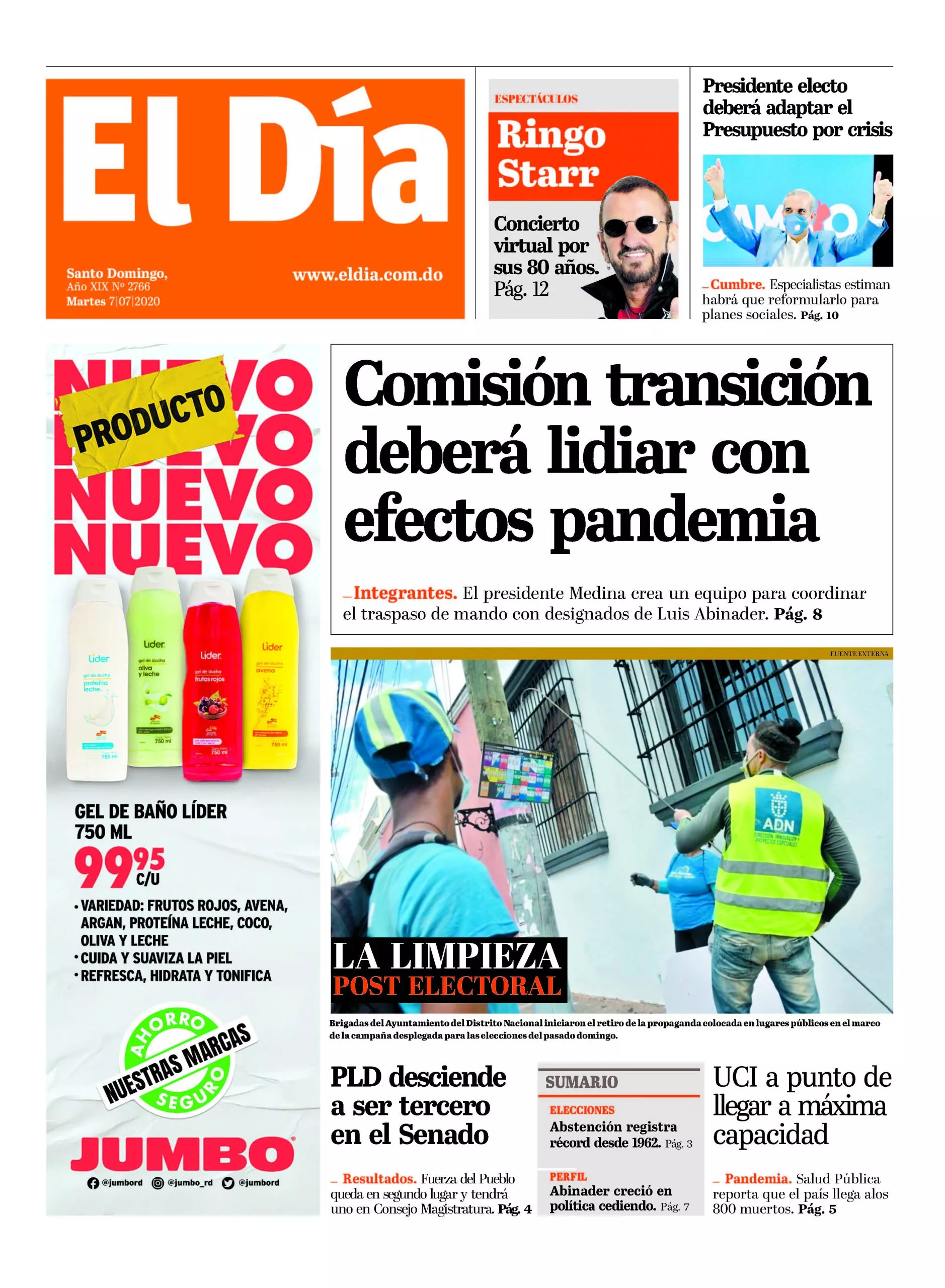 Portada impresa