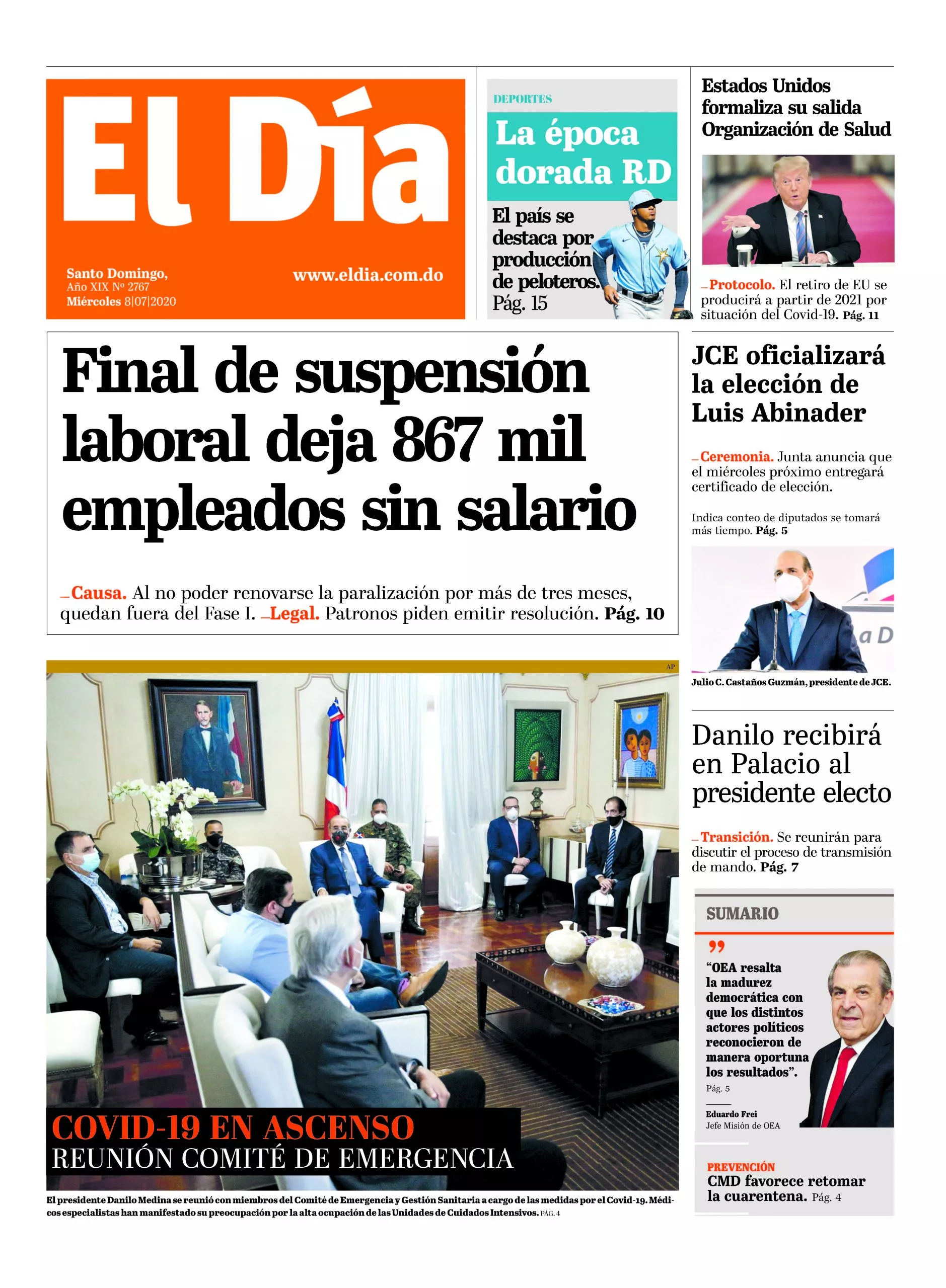 Portada impresa