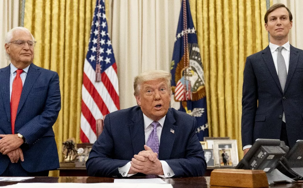 Donald Trump, David Friedman, Jared Kushner