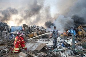 Más de 50 muertos y 2.750 heridos por la explosión en el puerto de Beirut