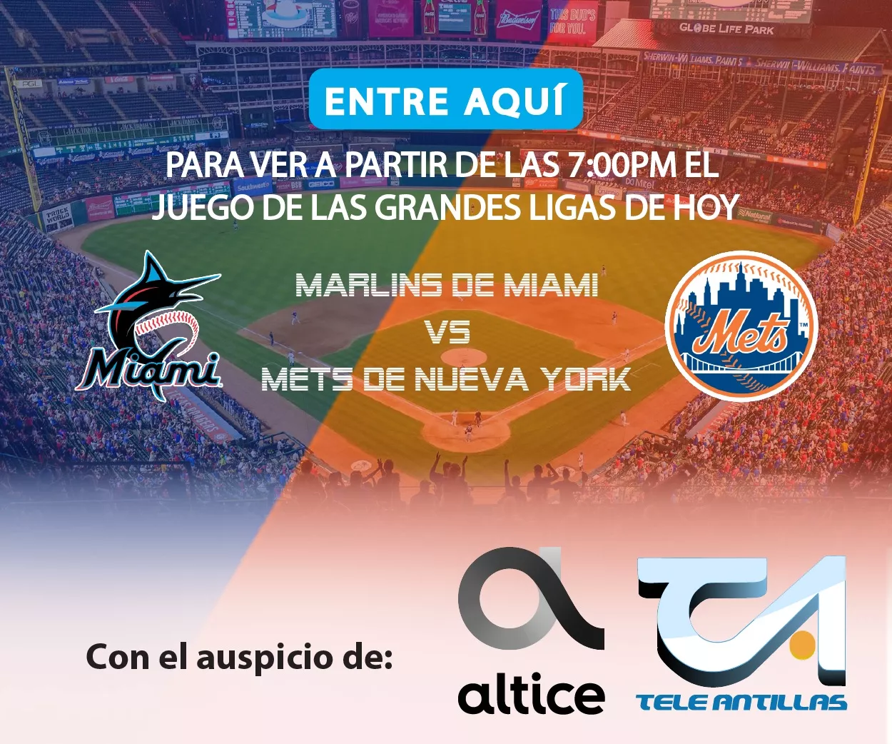 EN VIVO: Marlins de Miami vs. Mets de Nueva York