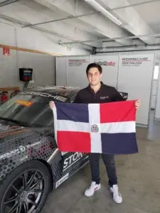 Piloto dominicano Jimmy Llibre representará al país en el Campeonato Porsche Central Europe