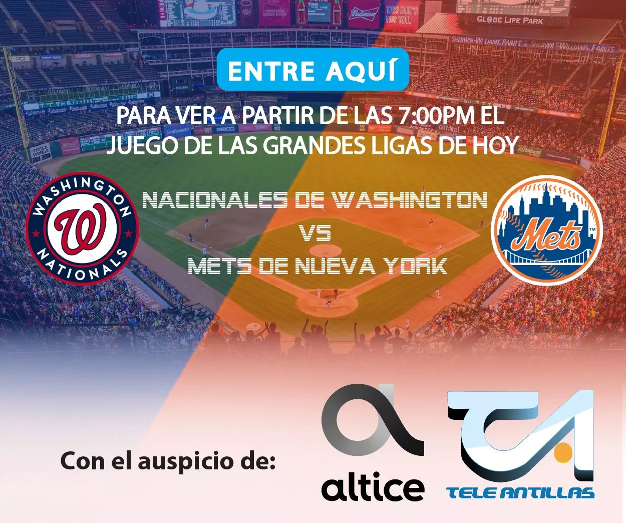 En vivo: Juego entre Nacionales de Washington vs Mets de Nueva York