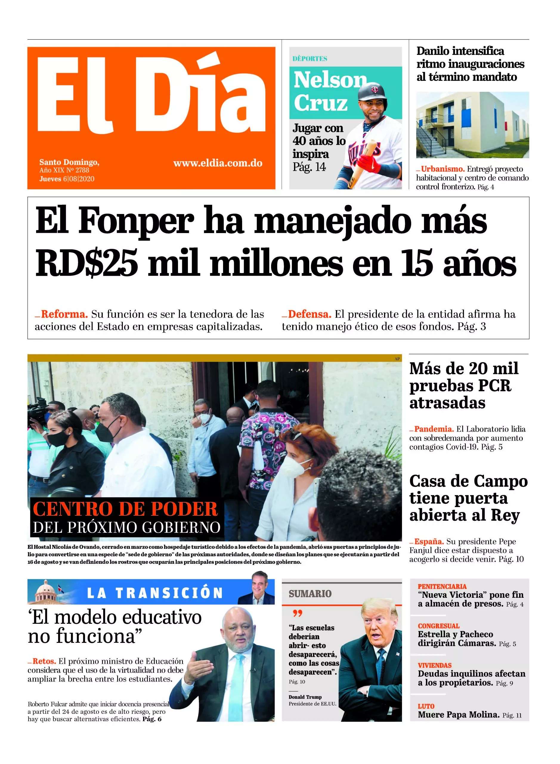 Portada Impresa 6-8-2020