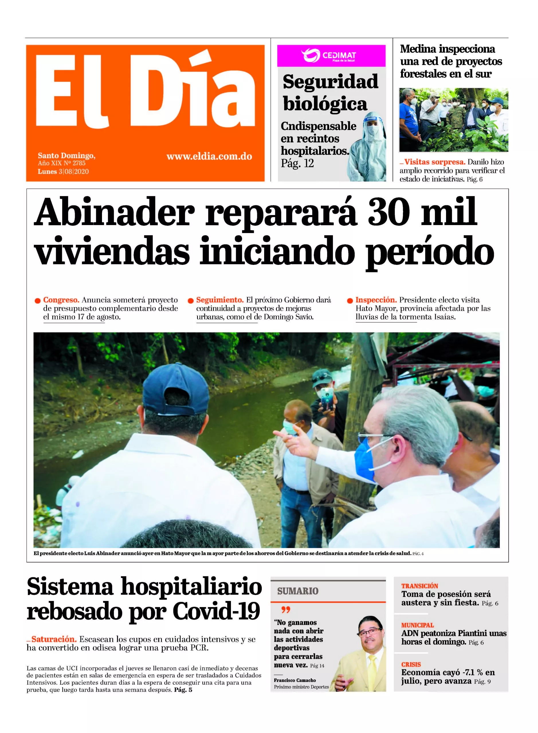 Portada impresa 03-8-2020