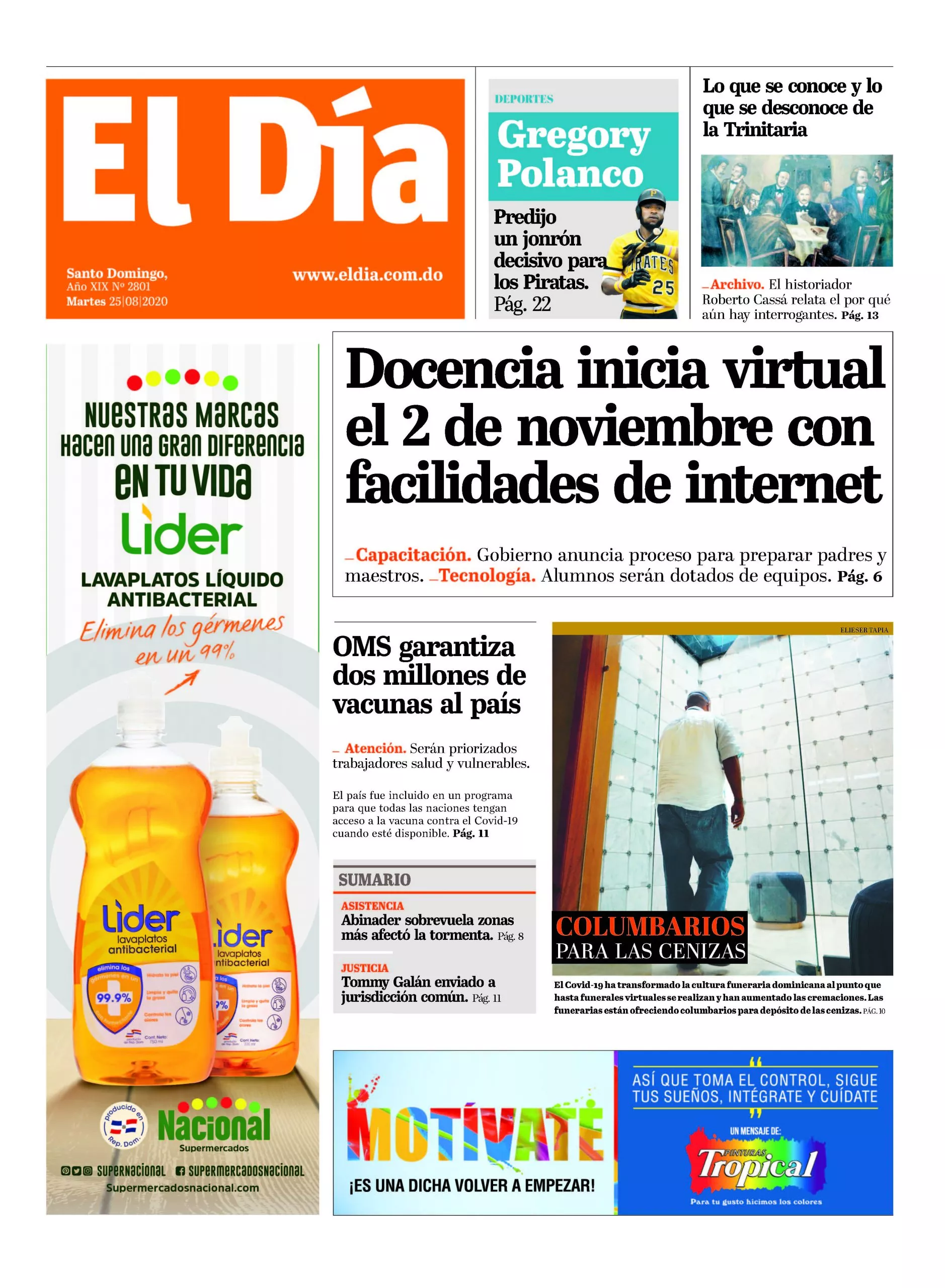 Portada impresa