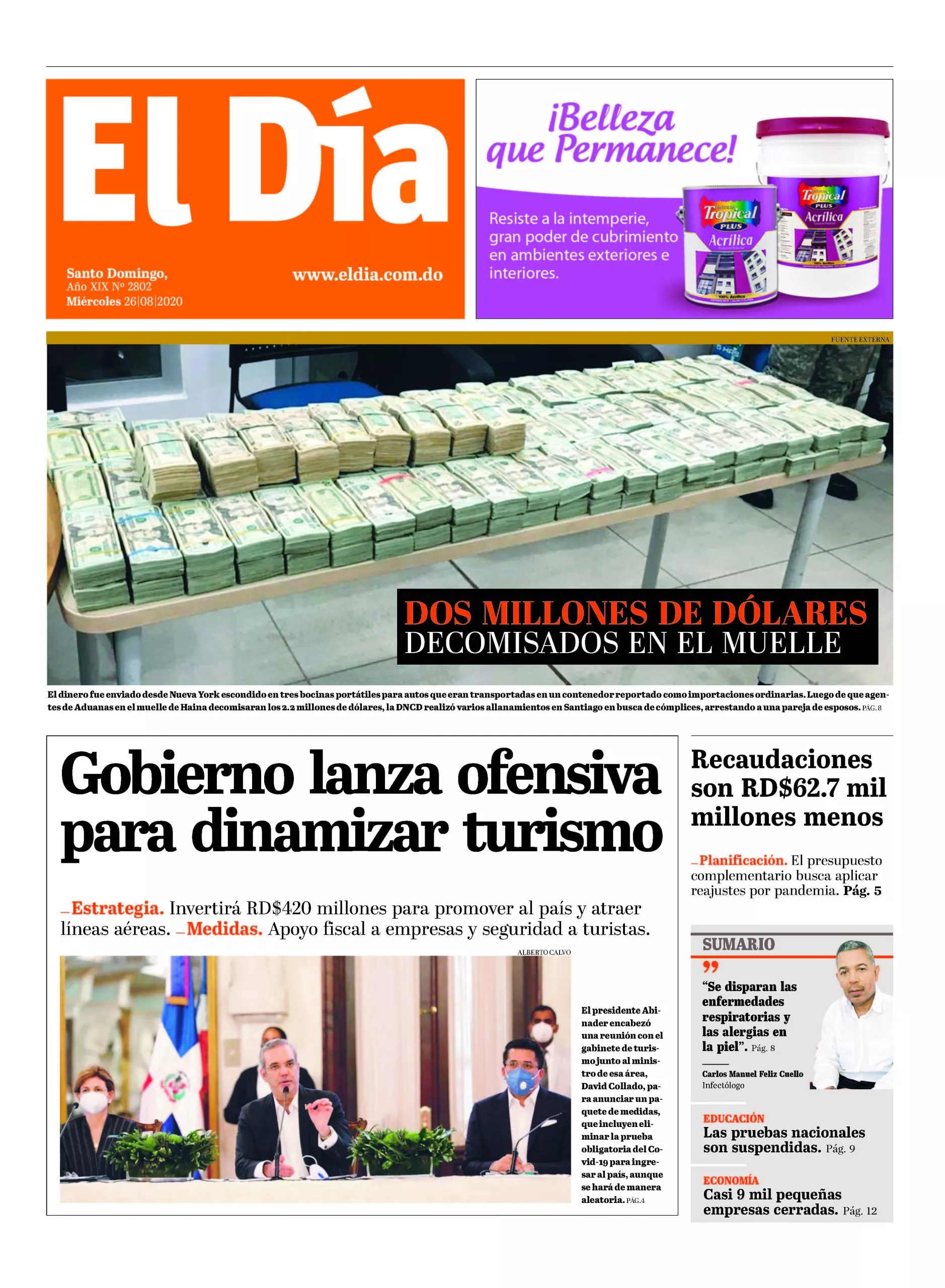 Portada impresa