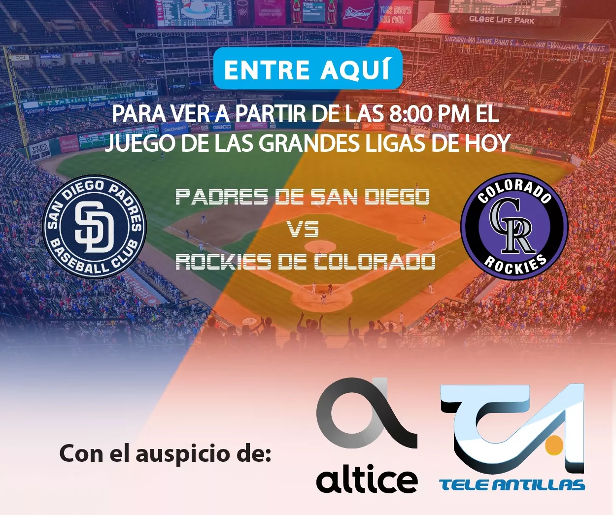 Padres de San Diego vs. Rockies de Colorado