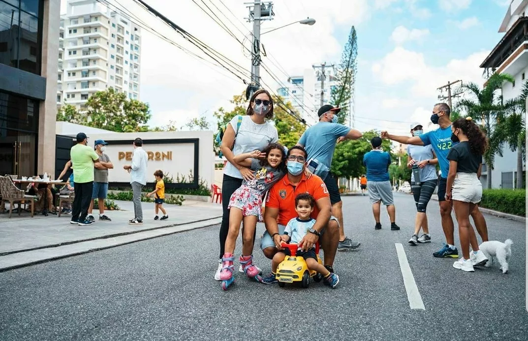 Ayuntamiento DN  inicia plan piloto para caminar en familia.