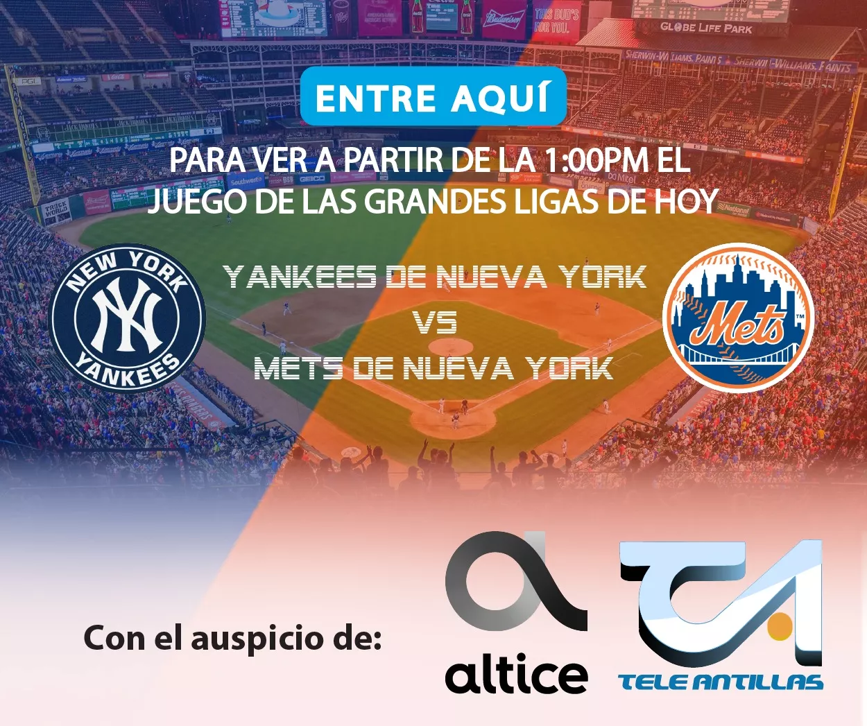 EN VIVO: Yankees vs. Mets de Nueva York