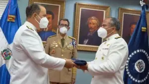 Ministro de Defensa encabeza ceremonia cambio de mando en Armada Dominicana