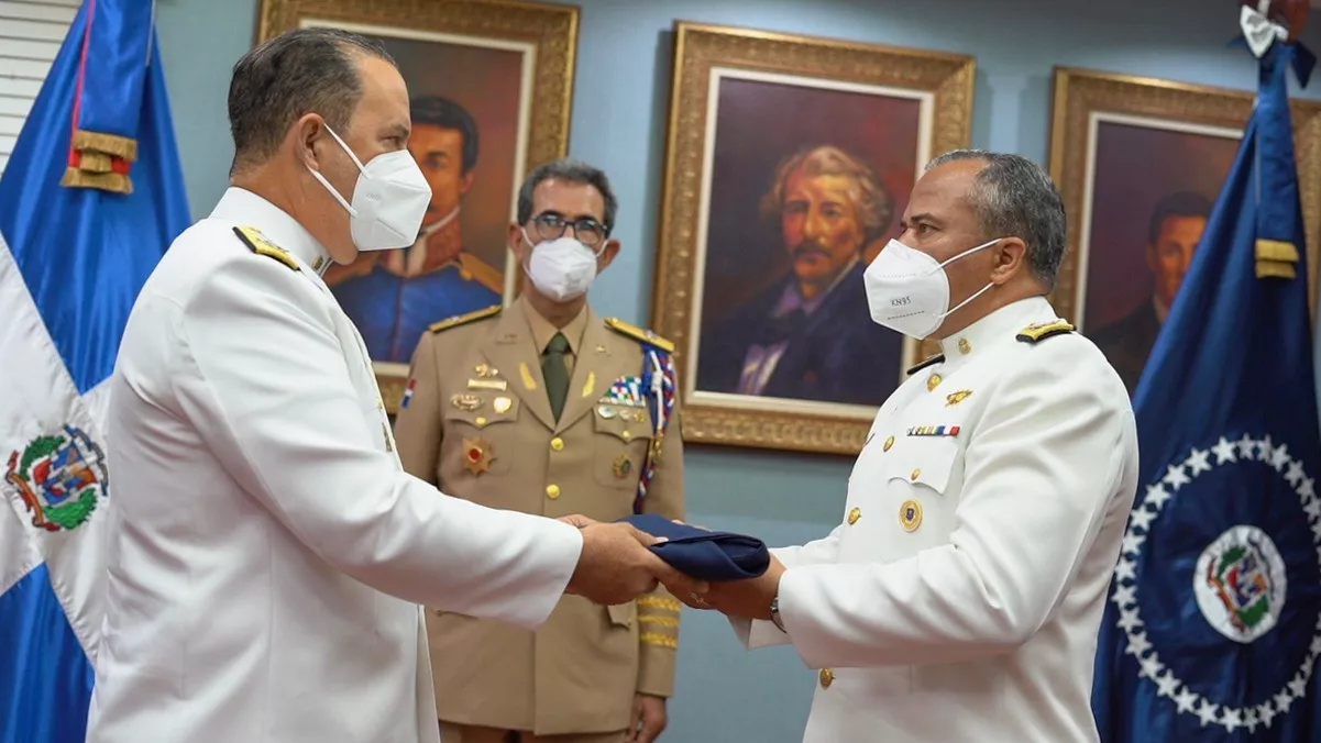 Ministro de Defensa encabeza ceremonia cambio de mando en Armada Dominicana