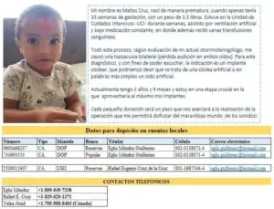 Solicitan ayuda para niño necesita implantes cocleares