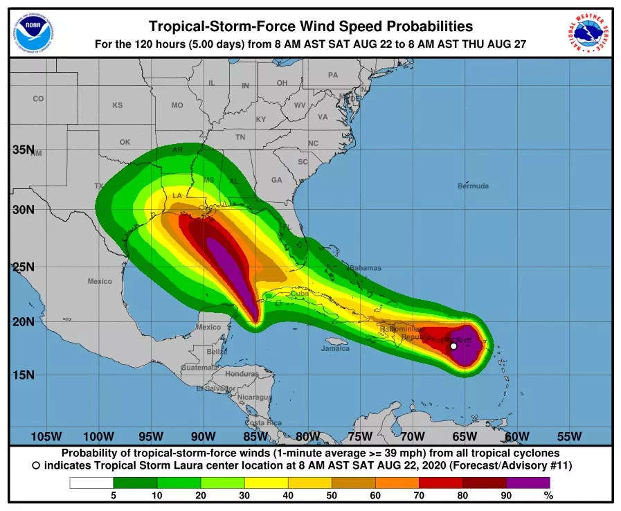 Laura deja en Puerto Rico cerca de 200.000 sin electricidad y mucha lluvia