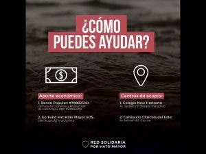 Crean Red Solidaria por Hato Mayor para ayudar familias afectadas por inundaciones de Isaías