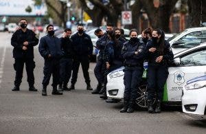 Los policías de  Argentina se van a huelga general