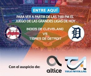 En vivo: Indios de Cleveland vs Tigres de Detroit