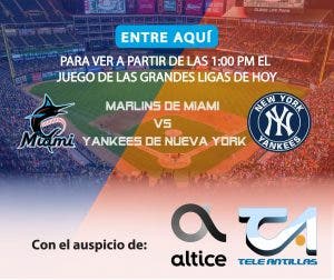 En vivo : Juego entre Marlins de Miami vs Yankees de Nueva York