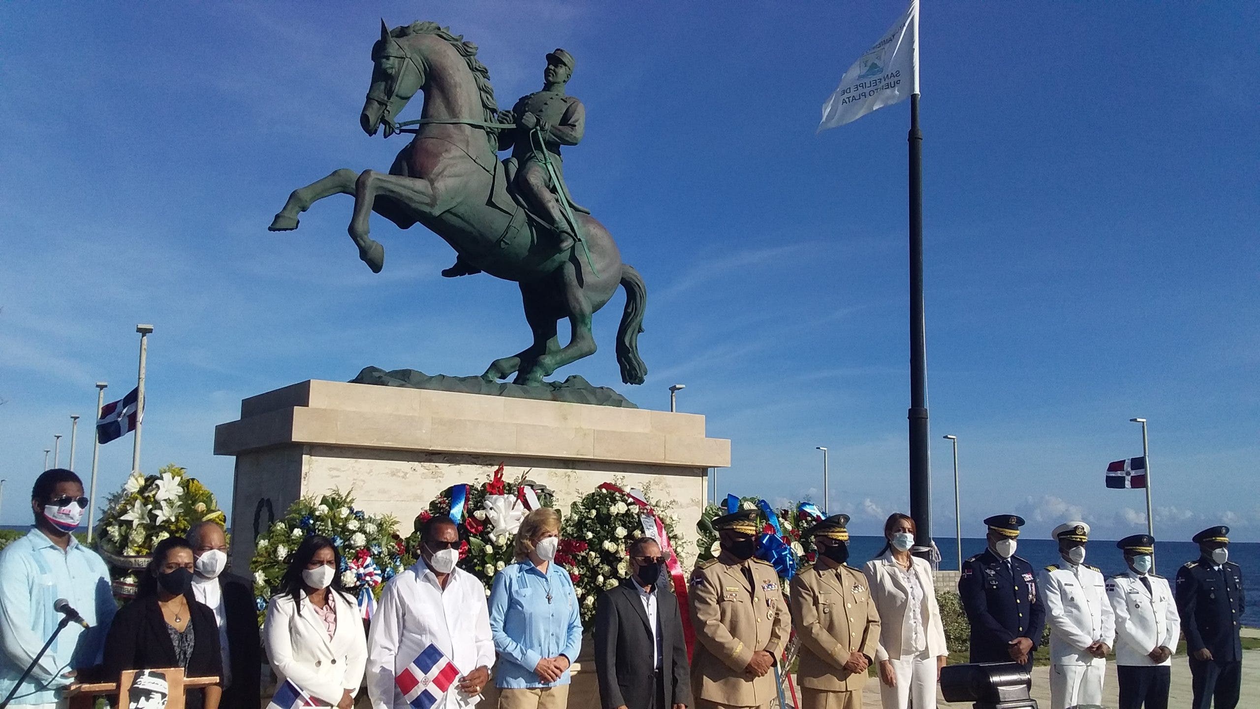 Conmemoran en Puerto Plata el 181 aniversario natalicio general Gregorio Luperón