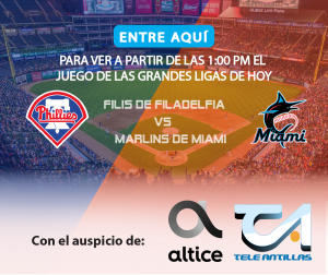 En vivo: Juego entre Filis de Filadelfia y Marlins de Miami