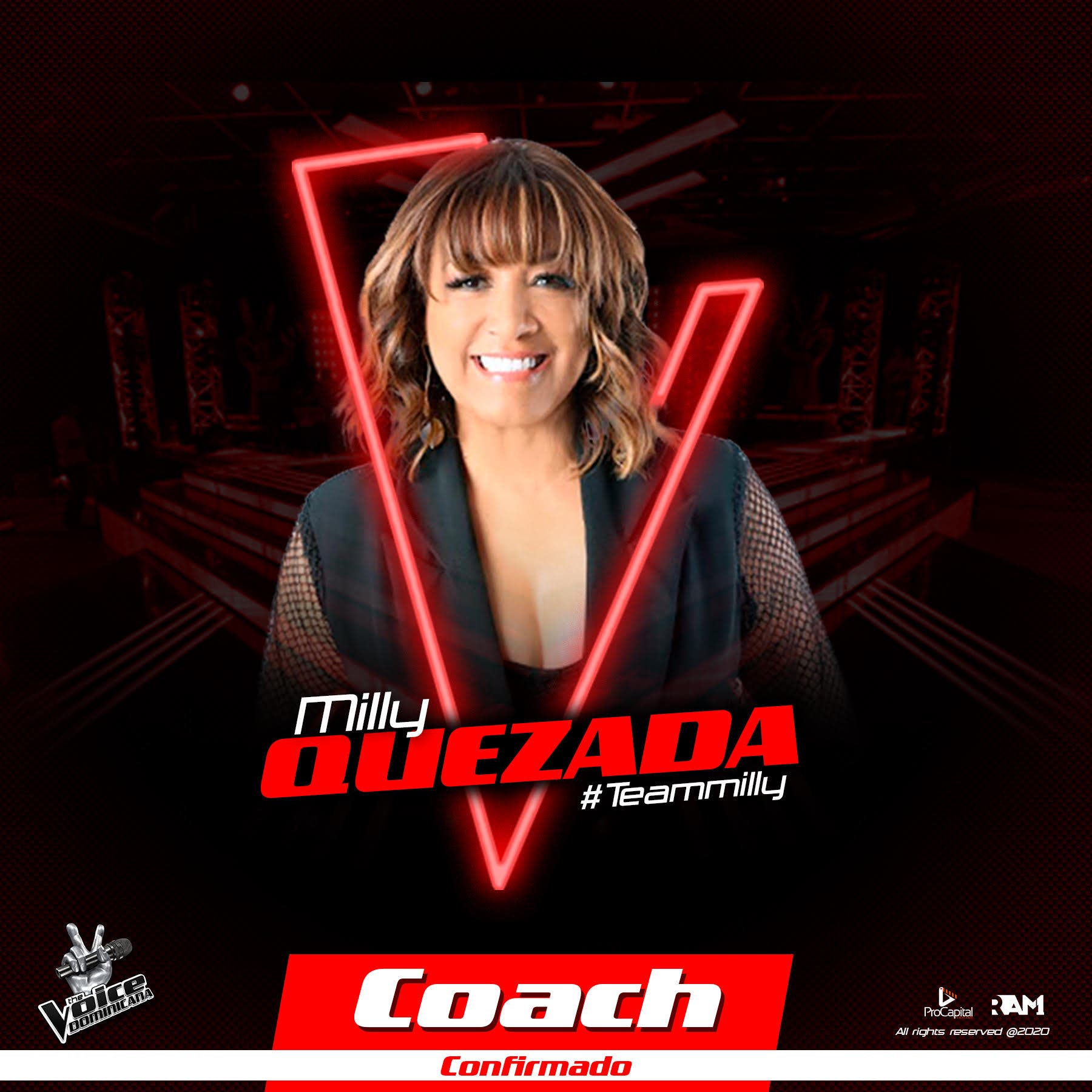 The Voice Dominicana anuncia a Milly Quezada como su segundo coach