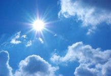 Nubes aisladas y temperaturas calurosas este sábado, informa Meteorología